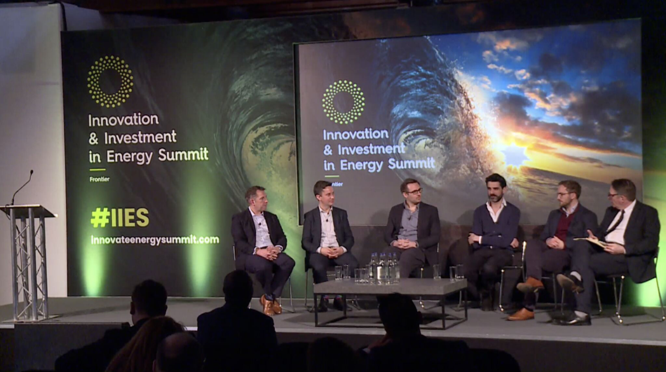 Tony Griffiths sits on the panel of the innovation and investment in energy summit