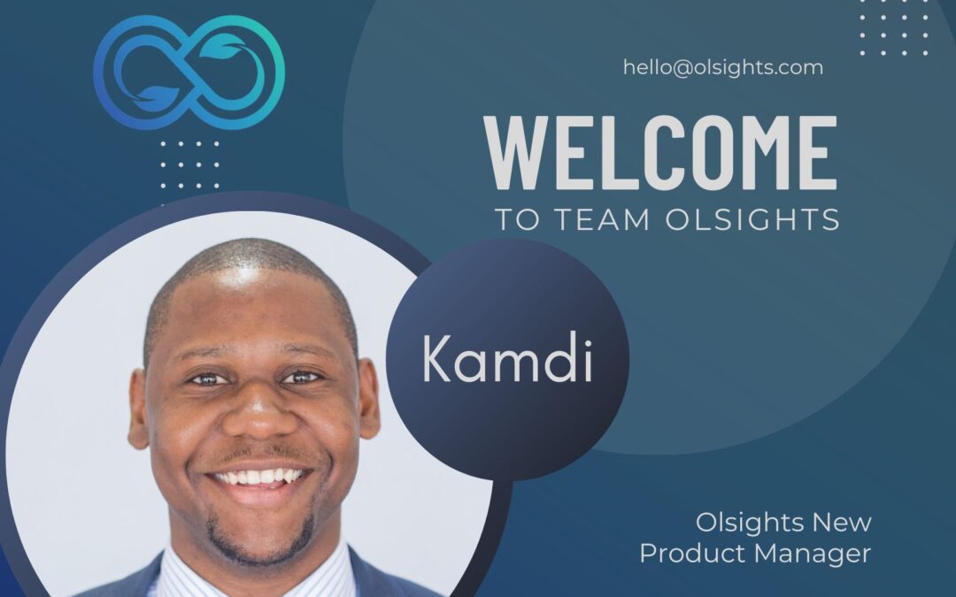 Welcome Kamdi to Team Olsights!